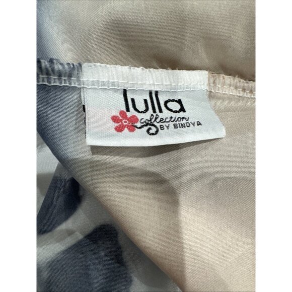 Lulla Collection White Black Peach Pink Spaghetti Strap Maxi Cami Dress XL - Picture 7 of 9